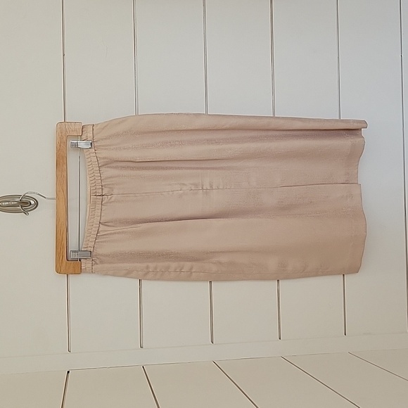 Papèll Petites 10p pink silk suit with skirt - Picture 6 of 8